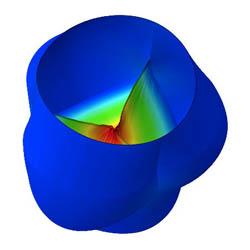 Aortic valve simulation (by Simone Morganti)